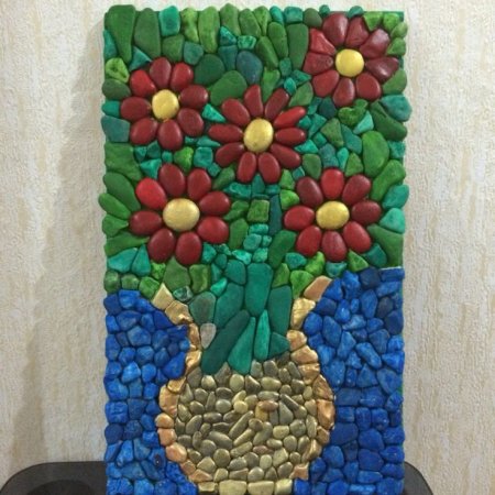 Мозаика из камней для детей