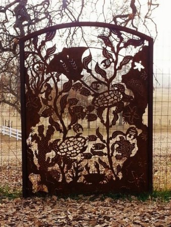 Художественная резка металла плазмой