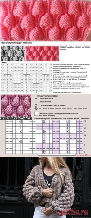 Объемное вязание спицами