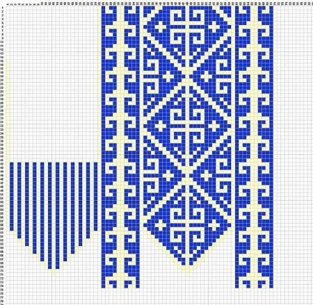 Орнамент на джурабы турецкие