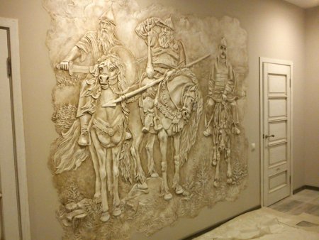 Старинные барельефы
