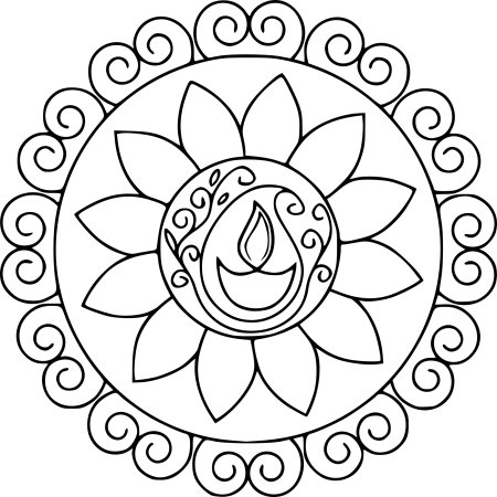 Rangoli pattenrs