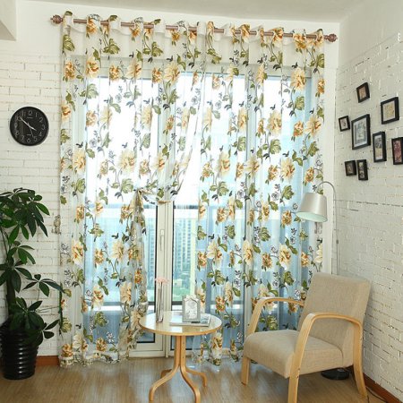 Тюль занавеска Mesh embroiddery Curtain 140*260 модель gzg134-3 Royal Union