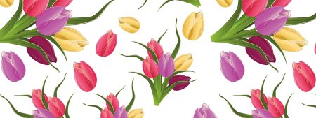 Цветы к 8 марта на прозрачном фоне