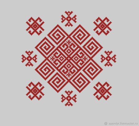 Русский орнамент Берегиня
