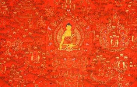 Тибетский буддизм фон