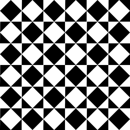 Геометрический орнамент черно белый