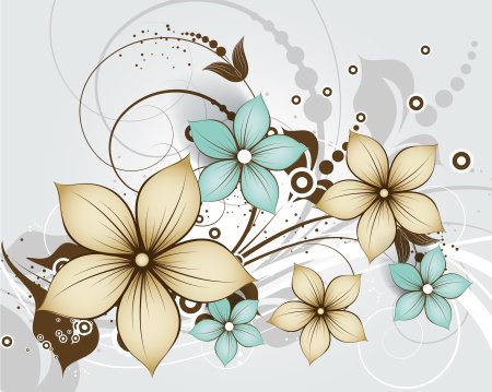 Красивые цветочные узоры