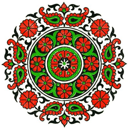 Таджикские орнаменты чакан