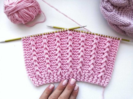 Узоры спицами