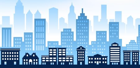 Город вектор