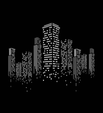 Очертания города