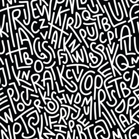 Паттерны черно белые