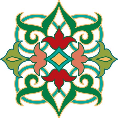 Татарский орнамент Лотос