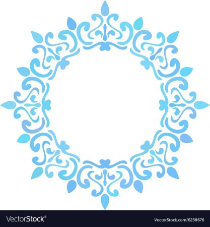 Орнамент круглый казахский