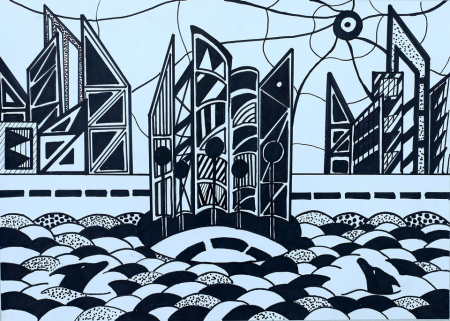 «Города будущего» (1928; арх. г. т. Крутиков)