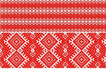Белорусский рушник вектор