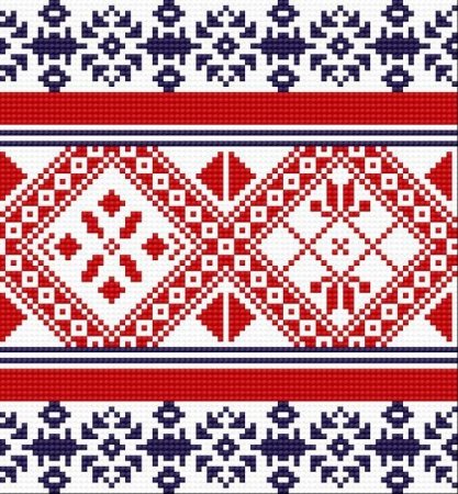 Национальный узор Польши