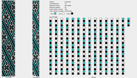 Схемы плетения жгутов из бисера крючком