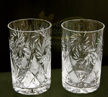 Engraved Platinum Гусь Хрустальный набор