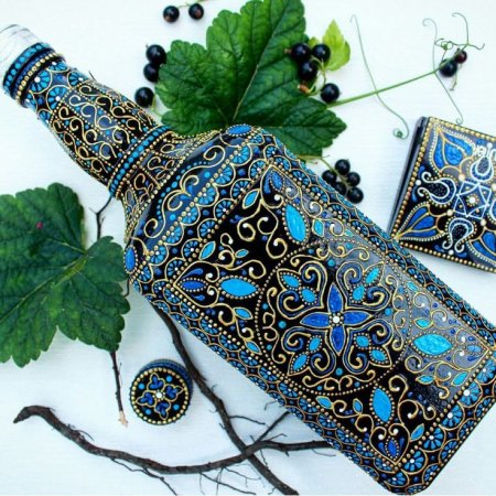 Роспись бутылок