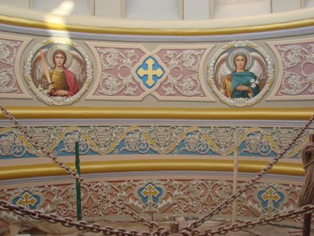 Полотенца в храме роспись