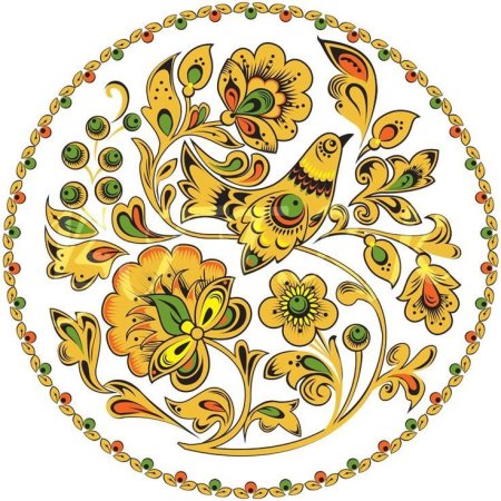 Russian Folk Art Khokhloma