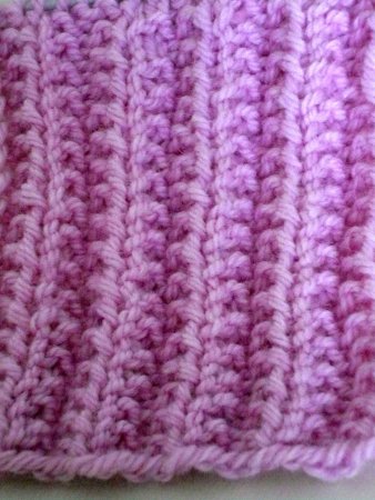 Французская резинка змейка