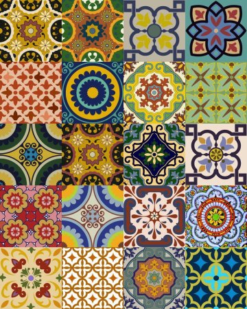 Плитка azulejo марокканский стиль