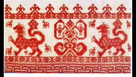 Зооморфный орнамент народный