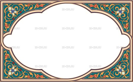 Рамка в Восточном стиле