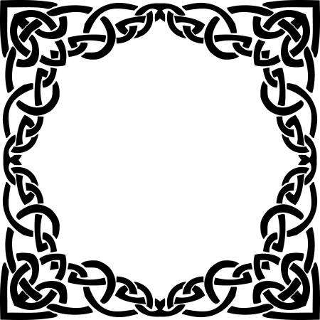 Кельты орнамент border