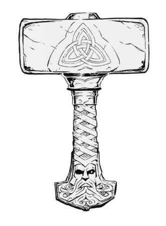 Знак на Мьельнир тора