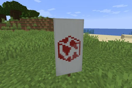 Minecraft узор флага Глобус