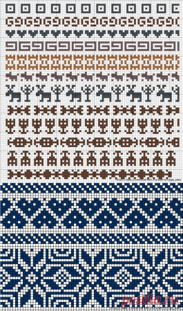 Жаккардовые узоры