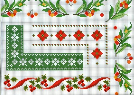 Punto Croce вышивка