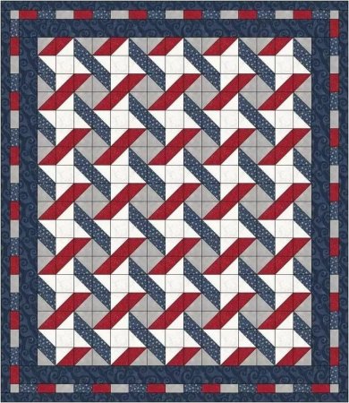 Пэчворк блок плетенка МК