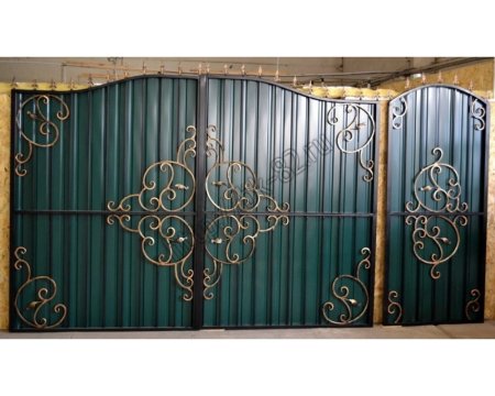 Орнамент кованых ворот