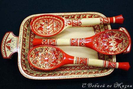 Выжигание на деревянных ложках