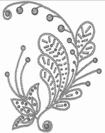 Узоры для вышивки бисером на одежде