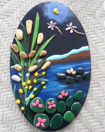 Поделки из камушков