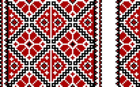 Рушники кубанских Казаков орнамент