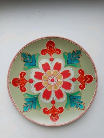 Тарелка рисунок