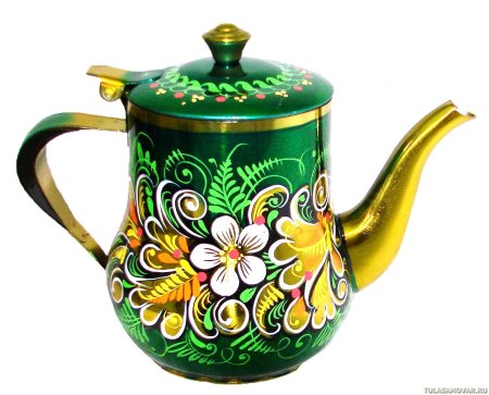 Чайник заварочный расписной Жостово