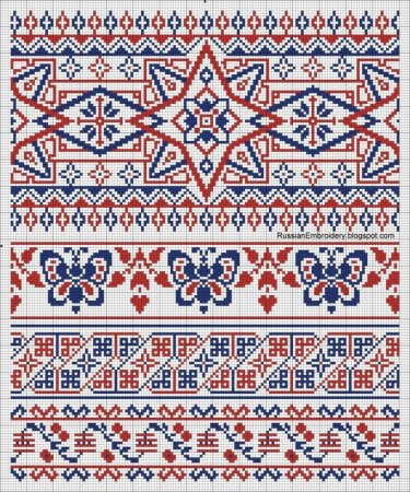 Великорусские узоры Далматова