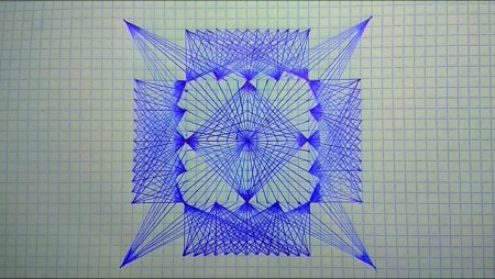 Рисунки ручкой в тетради