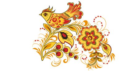 Рамка Хохлома