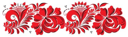 Хохломская роспись фоновая роспись