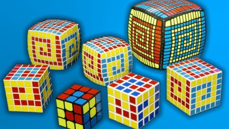 Узор на кубике Рубика 3х3 кубик в Кубе