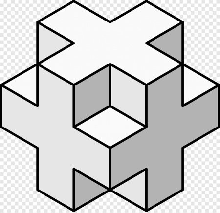 Иллюзия Пенроуза куб